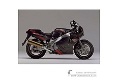 Pegatinas para Yamaha FZR1000 1990 - Negro • Yamaha Pegatinas OEM