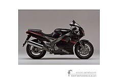 Naklejki do Yamaha FZR1000 1991 - Czarny • Yamaha Naklejki OEM