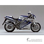 Yamaha FZR1000 1991 - Weiss