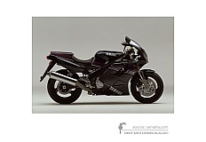 Naklejki do Yamaha FZR1000 1992 - Czarny • Yamaha Naklejki OEM