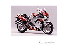 Aufkleber für Yamaha FZR1000 1992 - Weiss • Yamaha OEM-Aufkleber
