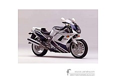 Aufkleber für Yamaha FZR1000 1992 - Weiss • Yamaha OEM-Aufkleber
