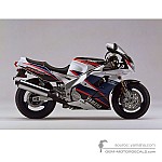 Yamaha FZR1000 1995 - Bianco