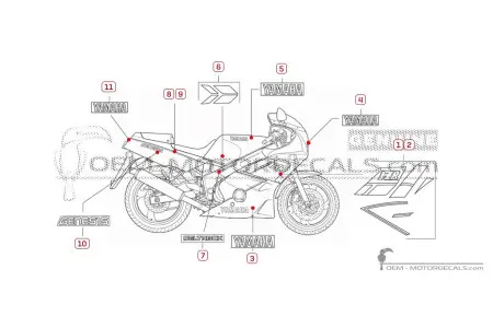 Yamaha FZR600 1990