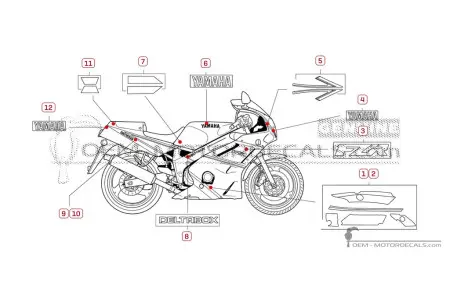 Yamaha FZR600 1991