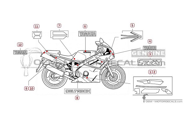 Yamaha FZR600 1991