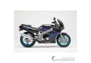 Aufkleber für Yamaha FZR600 1992 • Yamaha OEM-Aufkleber