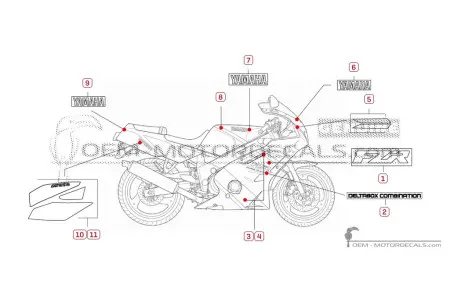 Yamaha FZR600 1992