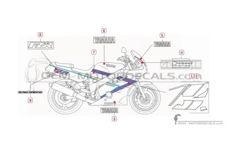 Yamaha FZR600 1992