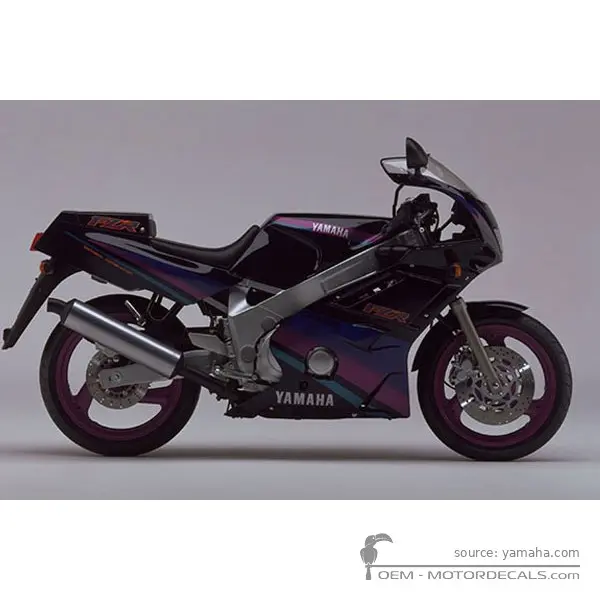 Yamaha FZR600 1993 - Bluish Black