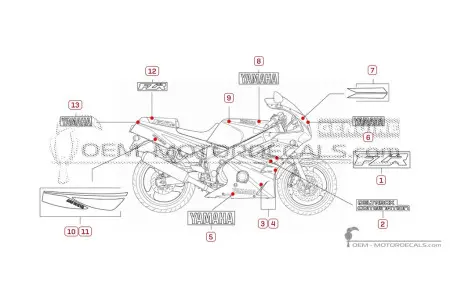 Yamaha FZR600 1993