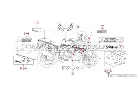 Yamaha FZR600 1994