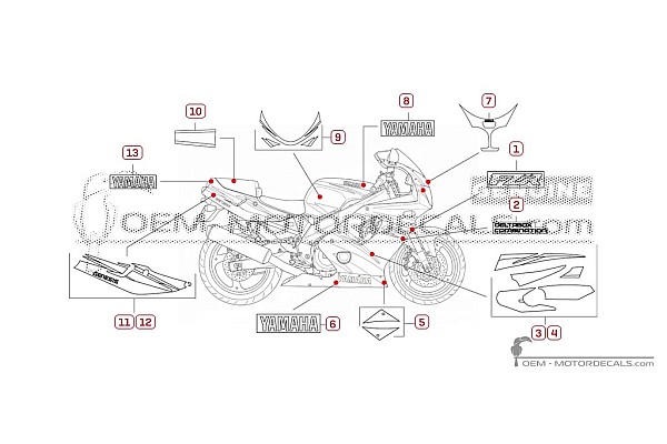 Yamaha FZR600 1994
