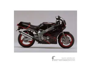 Pegatinas para Yamaha FZR600 1995 • Yamaha Pegatinas OEM