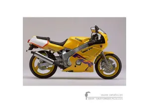Aufkleber für Yamaha FZR600 1995 • Yamaha OEM-Aufkleber
