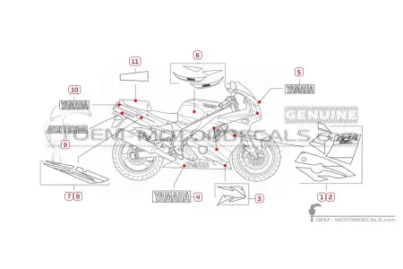 Yamaha FZR600 1995