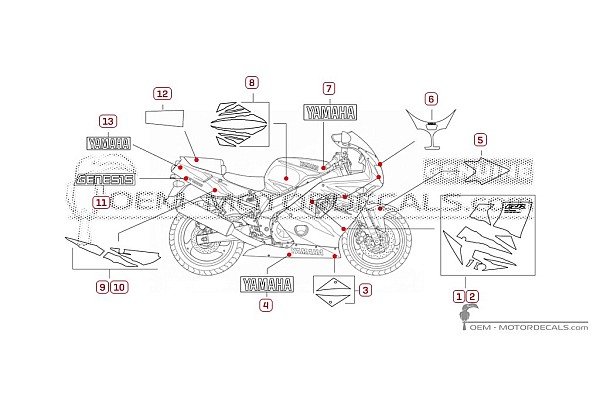 Yamaha FZR600 1995