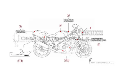 Yamaha FZR600 1995