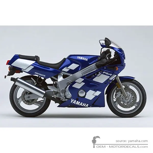 Yamaha FZR600 1997 - Deep Purplish Blue Metallic C