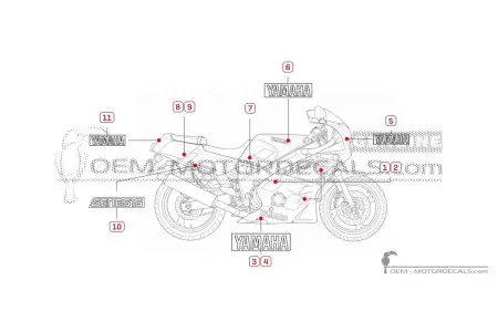 Yamaha FZR600 1997