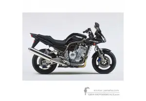 Aufkleber für Yamaha FZS1000 FAZER 2001 - Schwarz • Yamaha OEM-Aufkleber