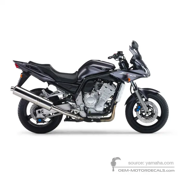 Yamaha FZS1000 FAZER 2005 - Grau - Dark Bluish Gray Metallic 8