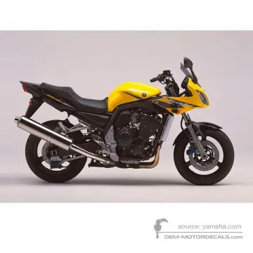 Yamaha FZS1000S FAZER 2003 - Geel - Reddish Yellow Cocktail 1