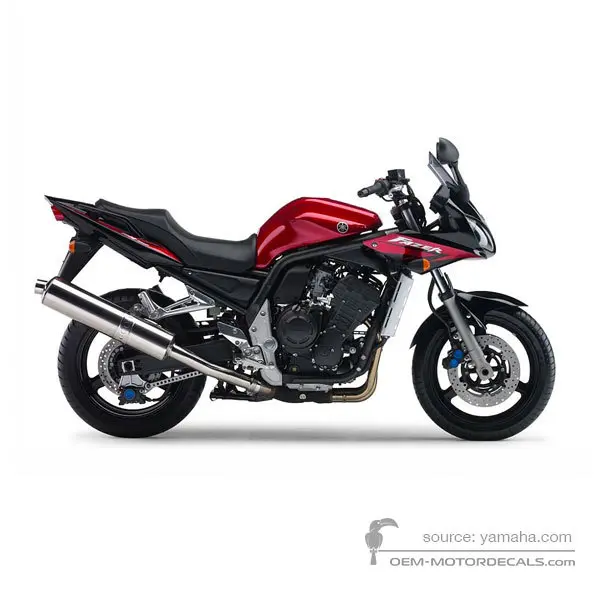 Yamaha FZS1000S FAZER 2005 - Rot - Deep Red Metallic K