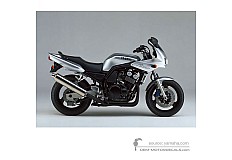 Naklejki do Yamaha FZS600 FAZER 1999 - Srebrny • Yamaha Naklejki OEM