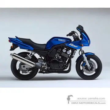 Yamaha FZS600 FAZER 2001 - Niebieski - Blue Metallic C