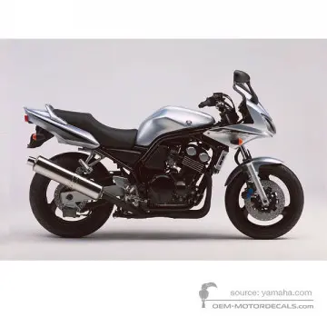 Yamaha FZS600 FAZER 2003 - Argent - Silver 1