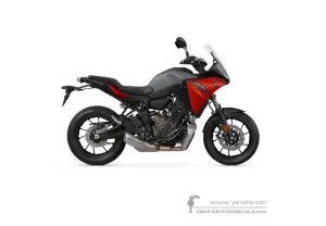 Adesivi per Yamaha TRACER 700 2020 - Grigio • Yamaha Adesivi OEM