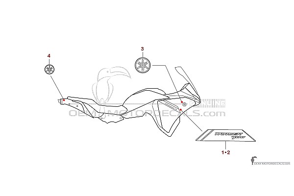 Yamaha TRACER 700 2020 - Blu
