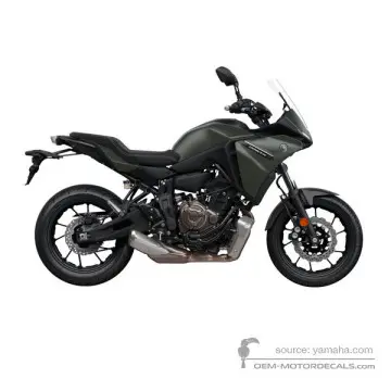 Yamaha TRACER 7 2021 - Negro - Mat Dark Gray Metallic A