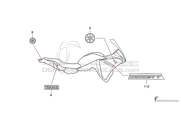 Yamaha TRACER 7 2021 - Schwarz