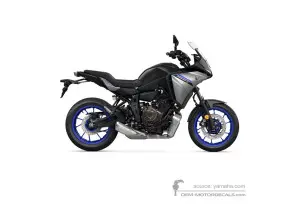 Aufkleber für Yamaha TRACER 7 2022 - Silber • Yamaha OEM-Aufkleber