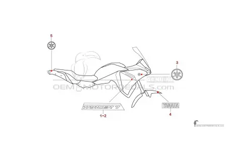 Yamaha TRACER 7 2024 - Rood