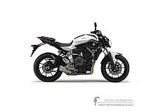 Adesivi per Yamaha MT07 2014 - Bianco • Yamaha Adesivi OEM