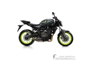 Pegatinas para Yamaha MT07 2016 - Gris • Yamaha Pegatinas OEM