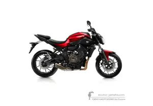 Decals for Yamaha MT07 2016 - Red • Yamaha OEM Decals