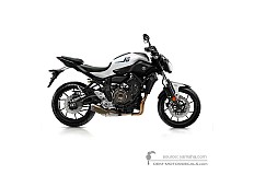 Adesivi per Yamaha MT07 2017 - Bianco • Yamaha Adesivi OEM