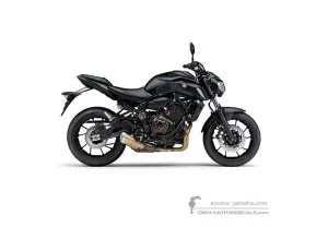 Decals for Yamaha MT07 2019 - Black • Yamaha OEM Decals