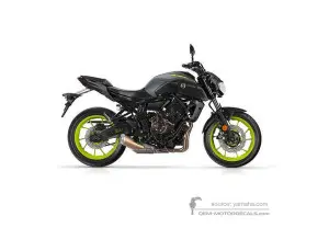Decals for Yamaha MT07 2018 - Gray • Yamaha OEM Decals