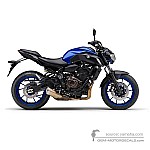 Yamaha MT07 2020 - Niebieski