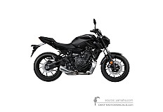 Decals for Yamaha MT07 2021 - Dark gray • Yamaha OEM Decals