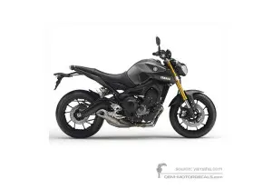 Decals for Yamaha MT09 2014 - Gray • Yamaha OEM Decals