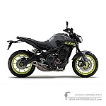 Yamaha MT09 2016 - Gris