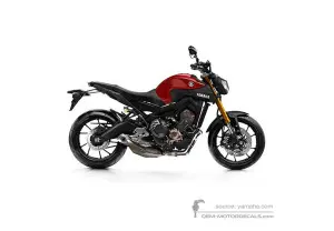 Stickers voor Yamaha MT09 2016 - Rood • Yamaha OEM Stickers