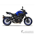 Yamaha MT09 2017 - Blue