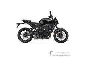 Decals for Yamaha MT-09 2025 - Dark gray • Yamaha OEM Decals